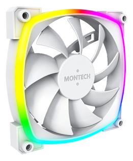 Korpusa ventilators 120mm AX120 PWM Balts 3 gab. Montech