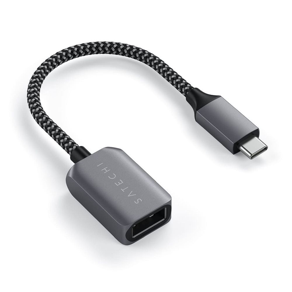 Adapteris USB C uz USB A Satechi ST-UCATCM kosmosa pelēks
