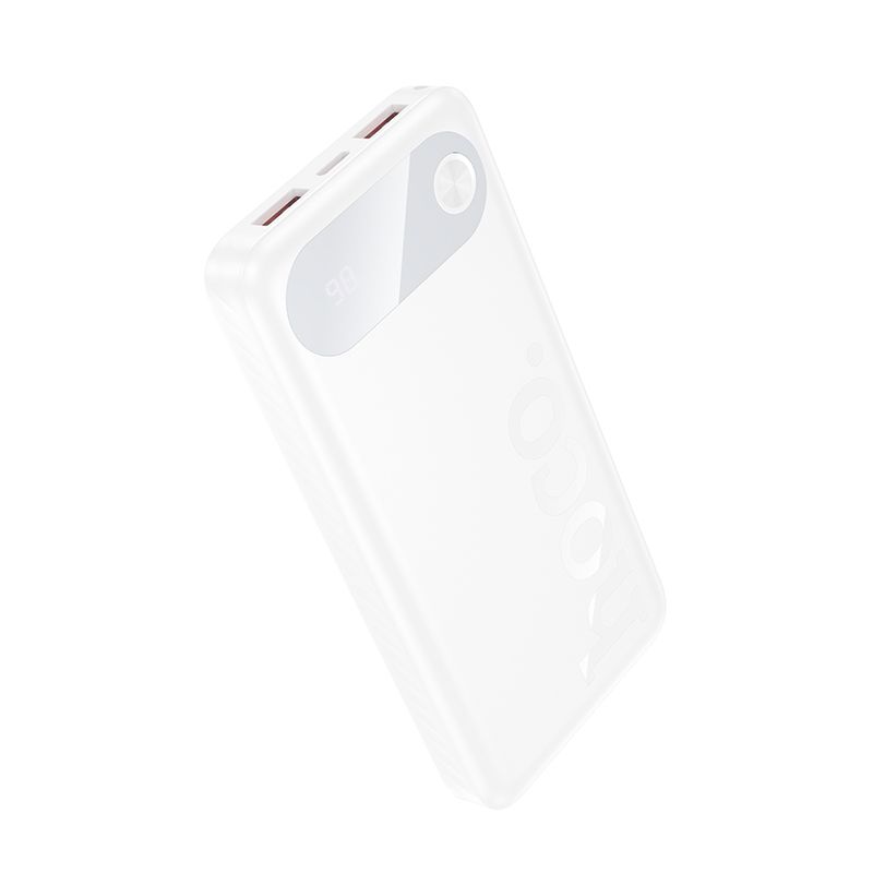 Portatīvais lādētājs Hoco 10000 mAh QC PD 22,5W J154 balts
