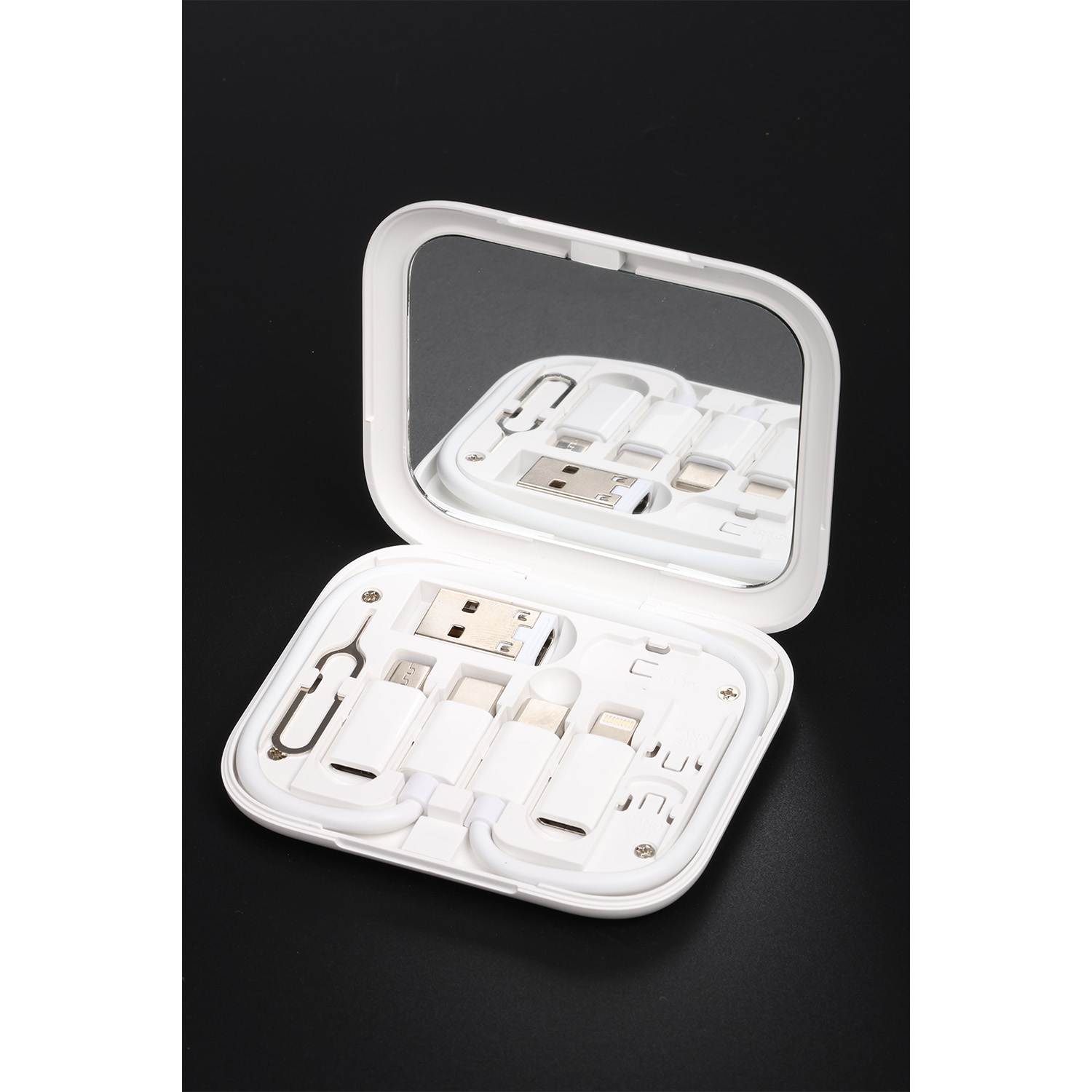 Setty ceļojuma adapteru komplekts 11 in 1 AD-S11-16 rozā krāsā