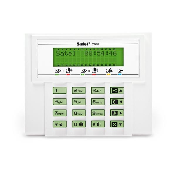 Satel Versa-LCD-GR LCD tastatūra, zaļa