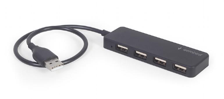 Gembird USB 2.0 4 portu sadalītājs UHB-U2P4-06