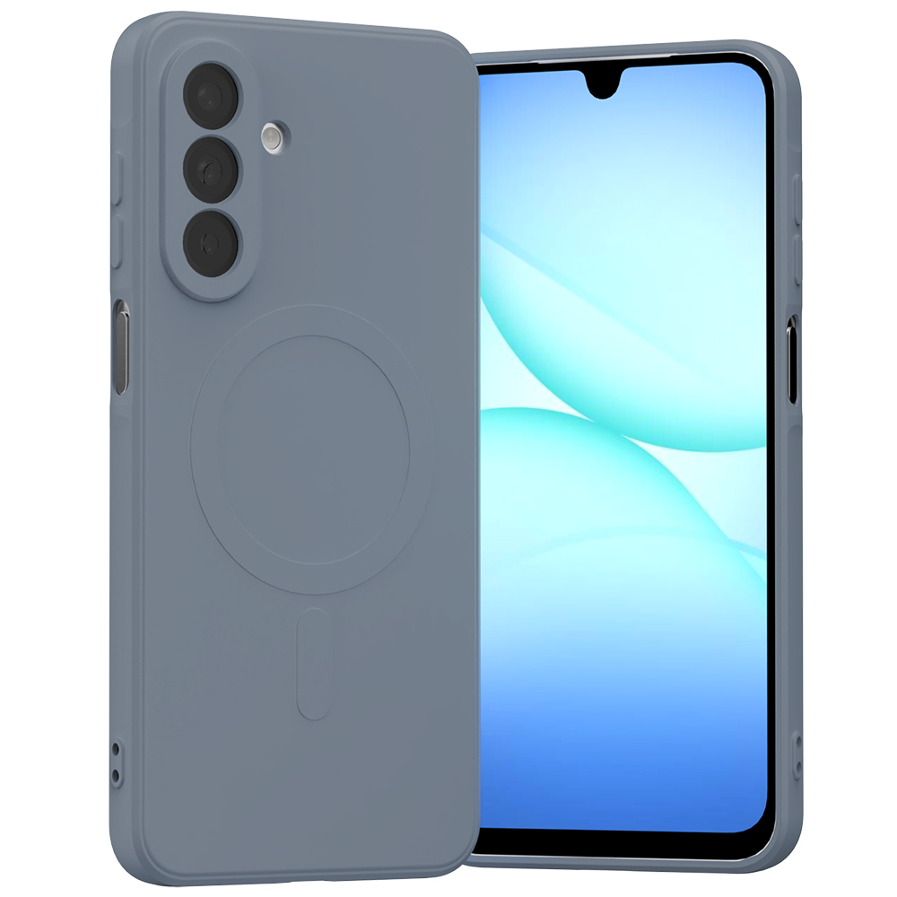 Mercury Semi-Silicone MagSafe maciņš, paredzēts Samsung Galaxy A17, Sierra Blue