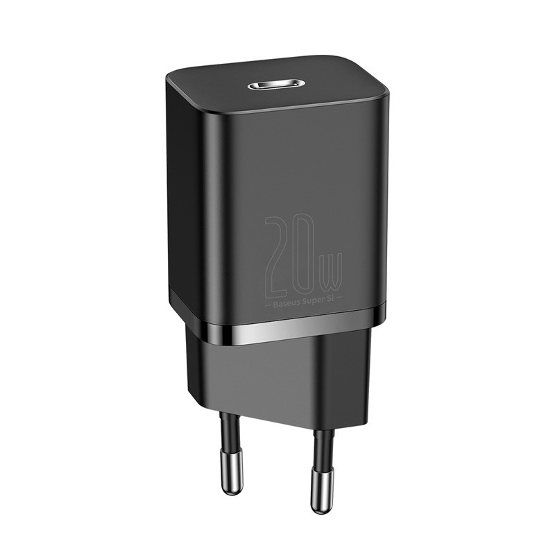 Charger Baseus Super Si 20W USB-C black CCSUP-B01