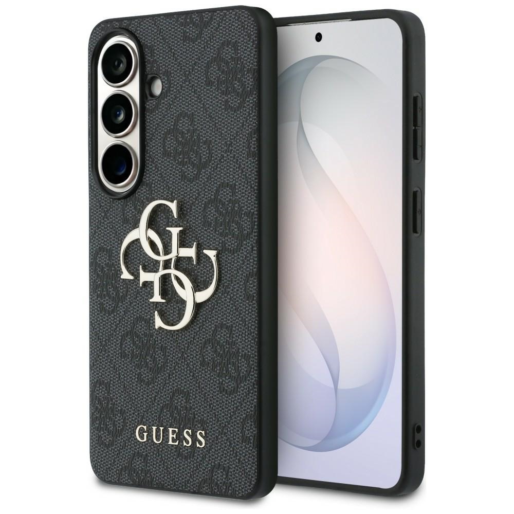 Guess 4G Big Metal Logo чехол для Samsung Galaxy S26 Plus чёрный