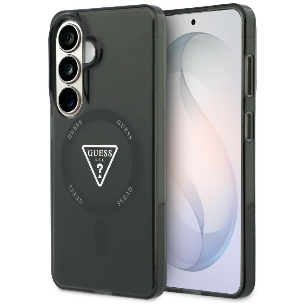 GUESS maciņš for SAMSUNG S26 GUHMS26SHGTMLCGK (Magnetic IML Gradient Triangle) melns