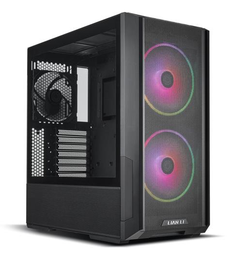 Datora korpuss Lian Li Lancool 216RX ATX MidiTower melns