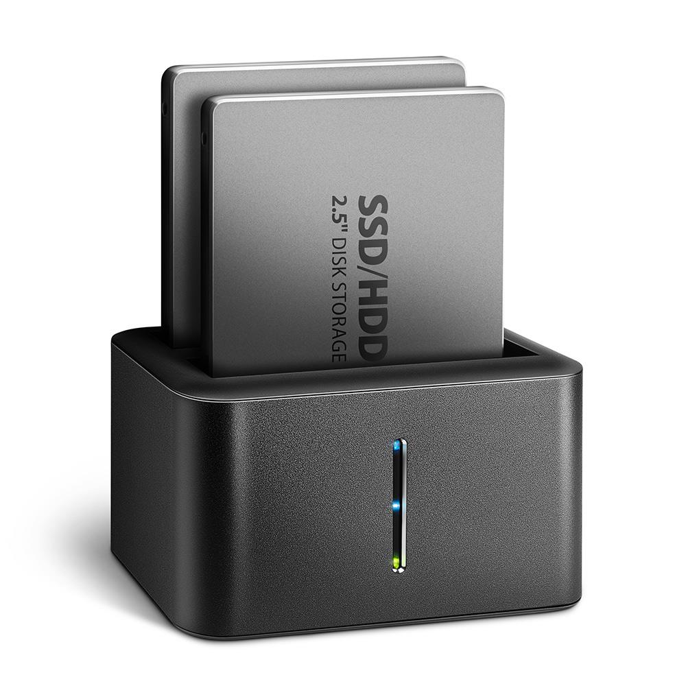 SSD diska dokstacija USB3.2 2.5" SATA 6G ADSA-D25 Axagon