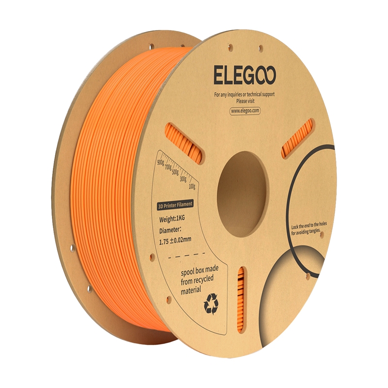 ELEGOO PLA+ pavediens (oranžs)