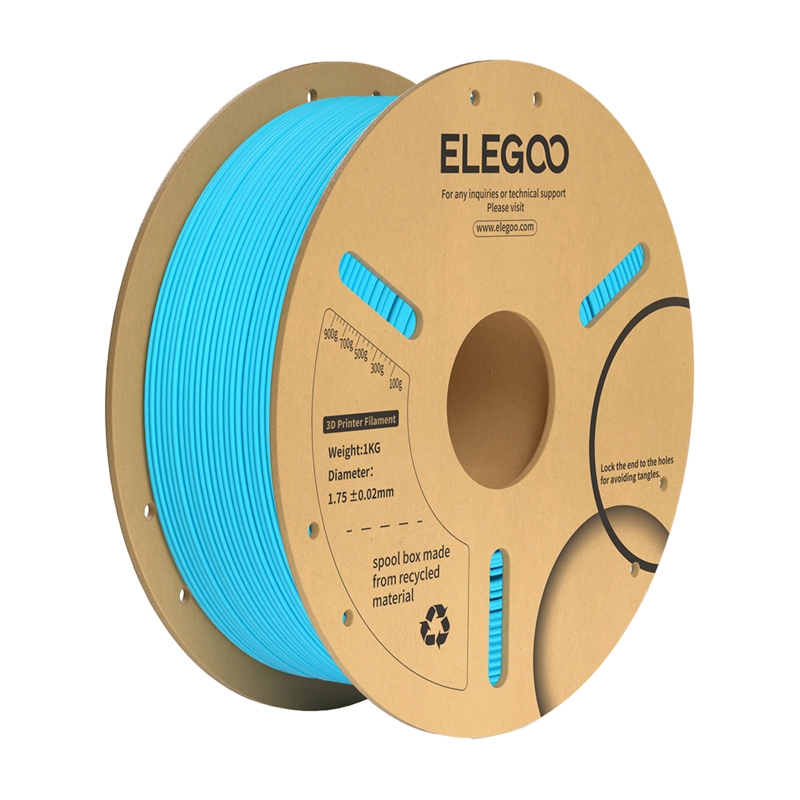 ELEGOO PLA+ pavediens (zils)