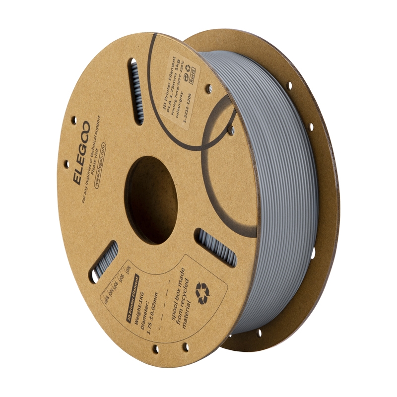 Filament PLA ELEGOO (pelēks)