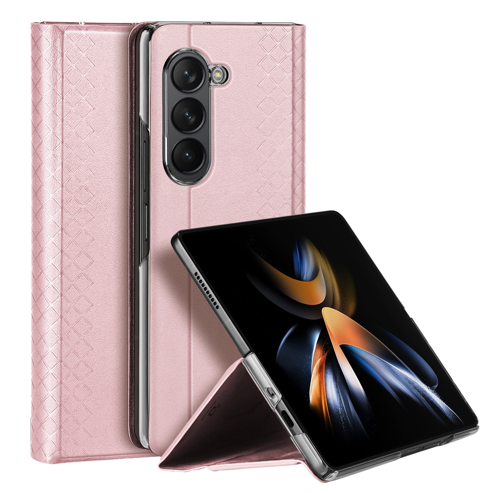 Чехол Dux Ducis "Bril" для Samsung F946 Z Fold5 розовый