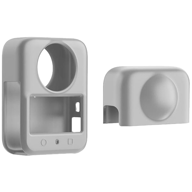 PULUZ silikona vāciņš ar objektīvu DJI Osmo 360 (pelēks)