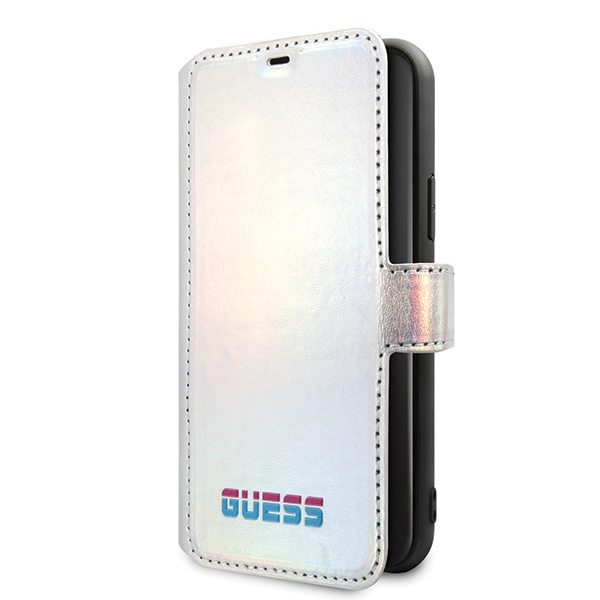 Guess GUFLBKN65BLD iPhone 11 Pro Max - sudraba Iridescent