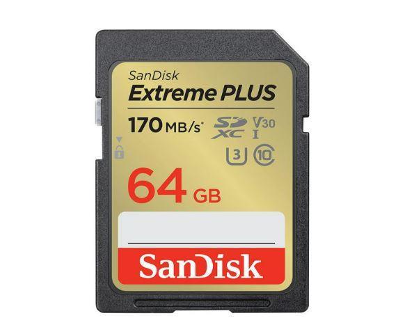 ATMIŅA SDXC 64GB UHS-I/SDSDXW2-064G-GNCIN SANDISK