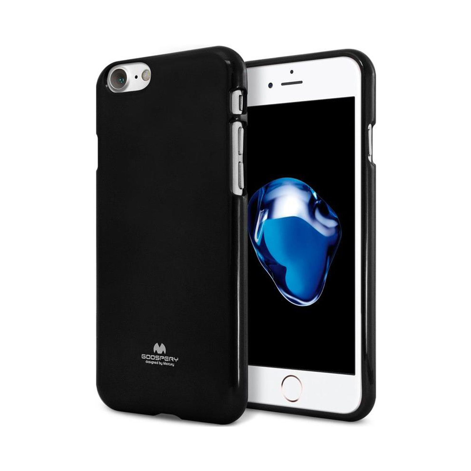 Mercury Jelly maciņš, paredzēts Samsung A04S, melns