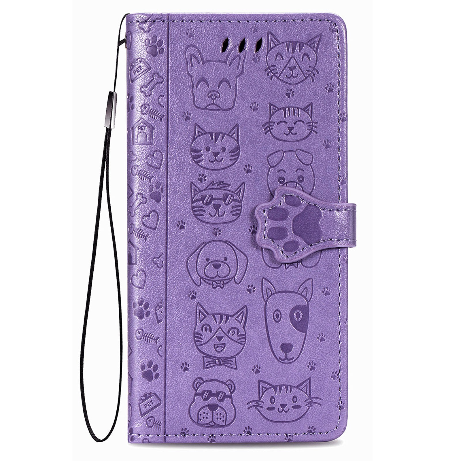 Futrālis Cat-Dog Samsung A155 A15 4G/A156 A15 5G violets