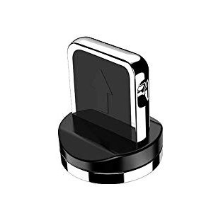 Spraudņa adapteris magnētiskajam USB kabelim Lightning sudraba