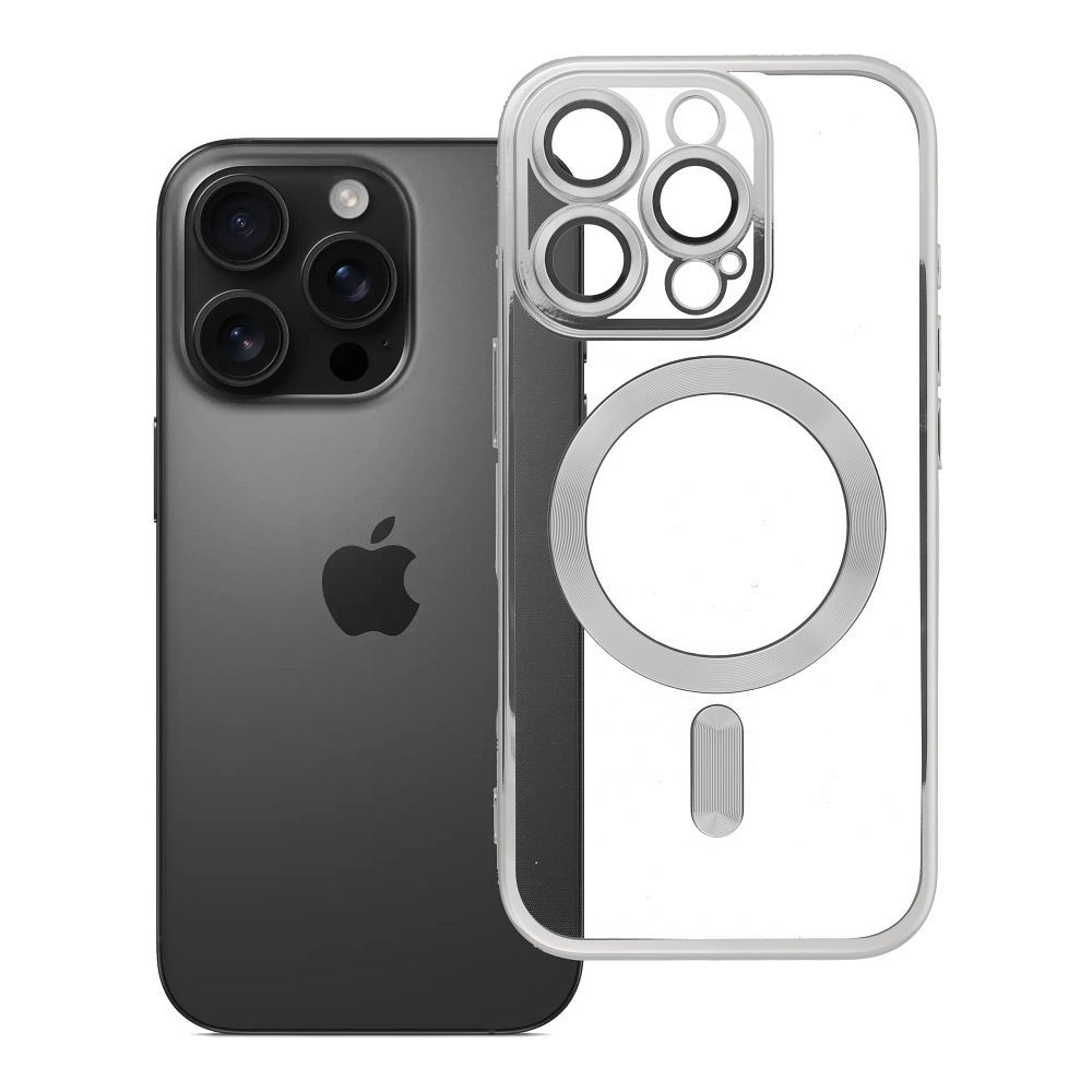 ELECTRO MAG COVER viedtālruņa apvalks saderīgs ar Magnētisko IPHONE 16 Pro titāns