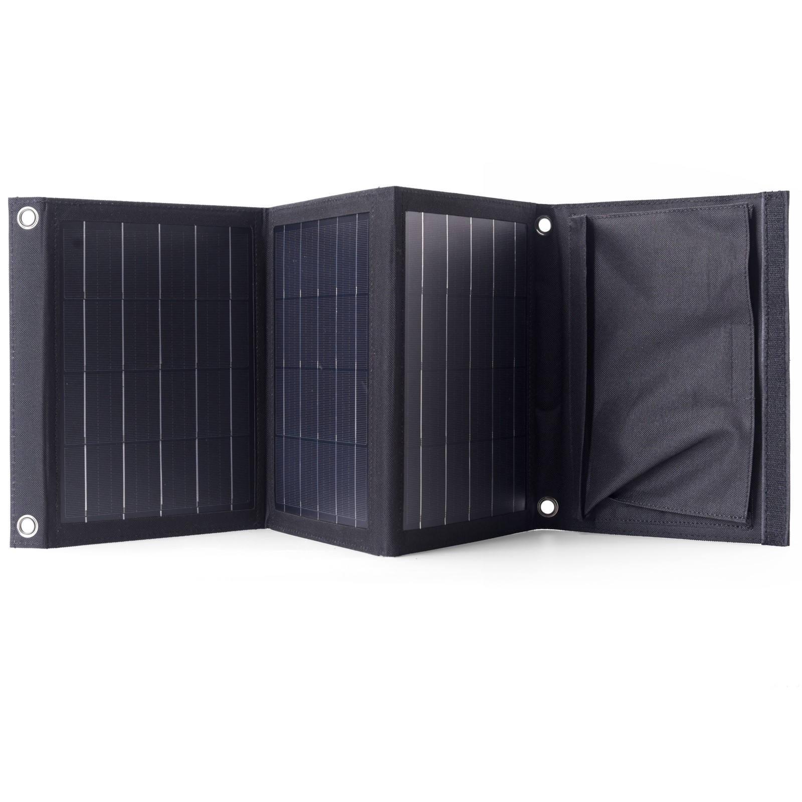 Saules enerģijas ceļojumu lādētājs Choetech SC005 22W 2.4A