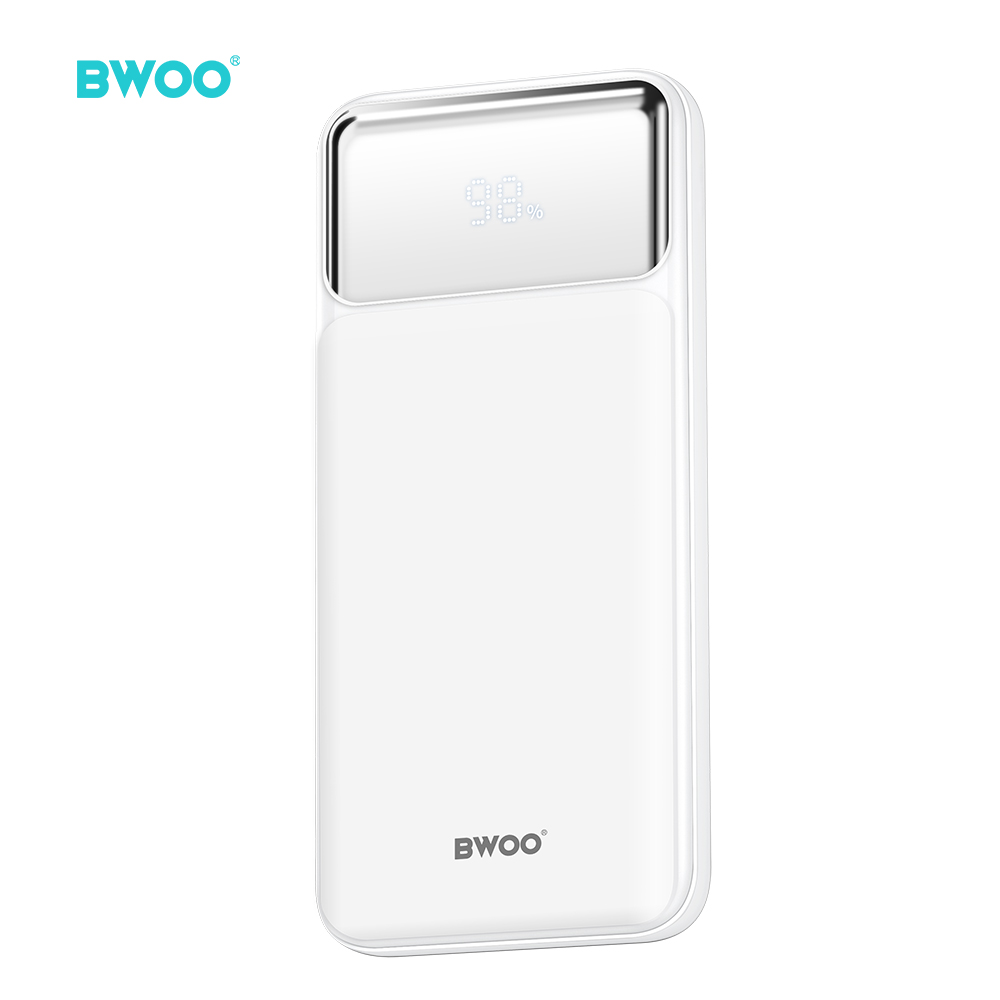 BWOO Ultra thin внешний аккумулятор 10000 мАч 22.5W белый