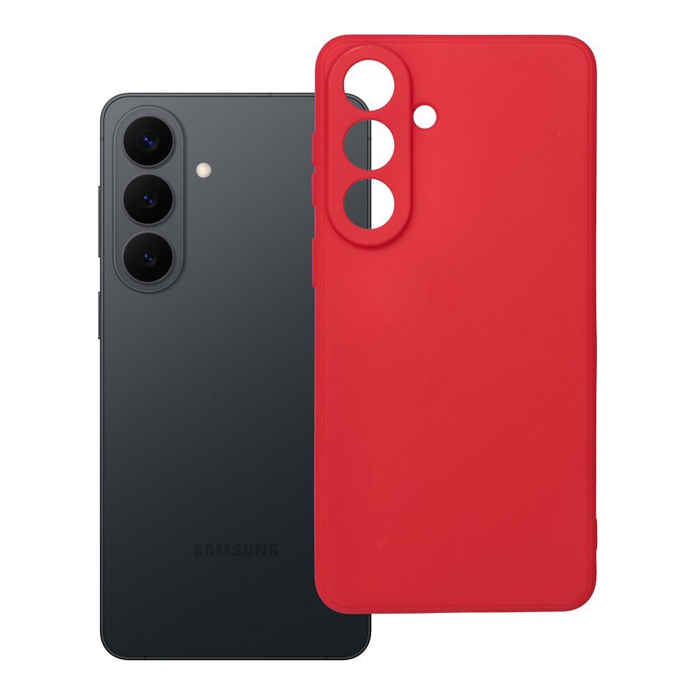 SOFT korpuss priekš SAMSUNG S26 Plus sarkans