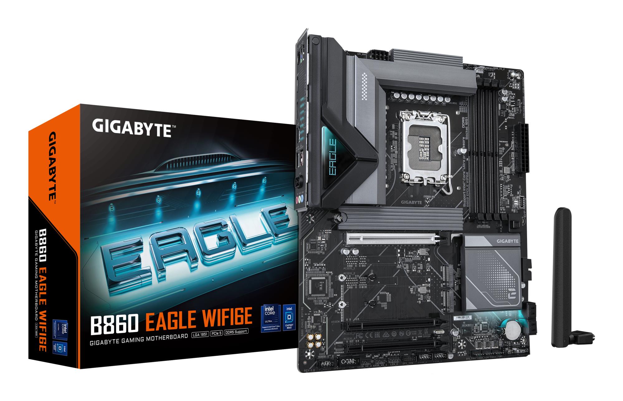 GIGABYTE B860 EAGLE WIFI6E LGA1851 mātesplate