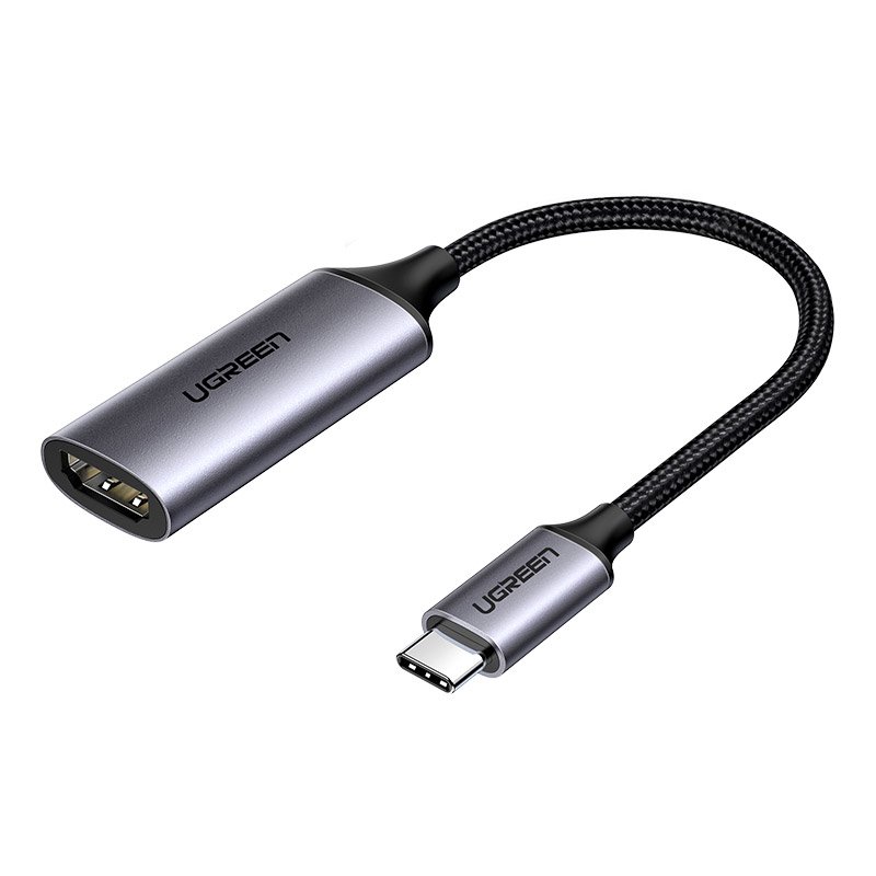 Ugreen USB Type C uz HDMI 2.0 adapteris 4K @ 60 Hz Thunderbolt 3 MacBook / PC pelēks (70444)
