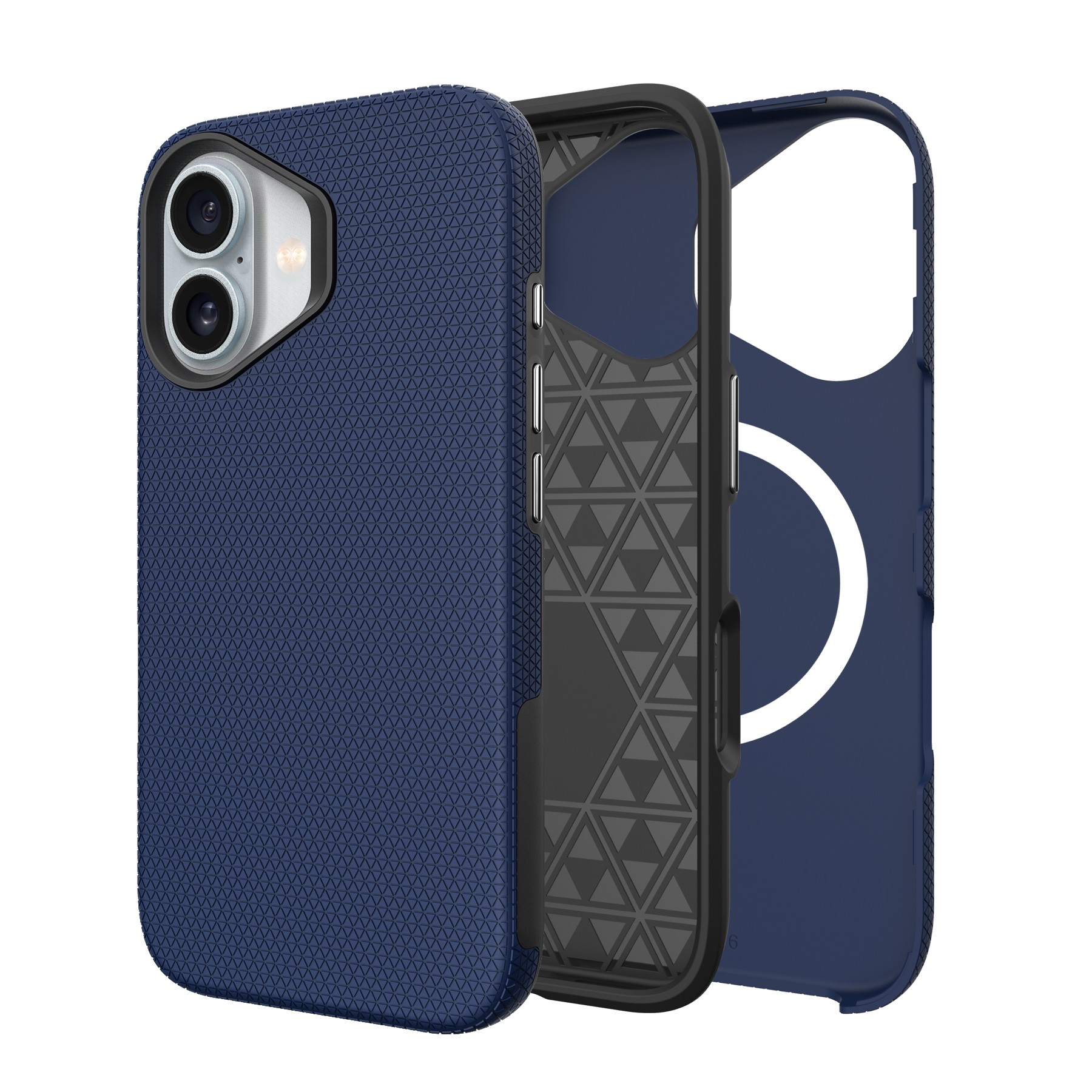Perfectionists Trīsstūra Mag Case iPhone 11 tumši zils