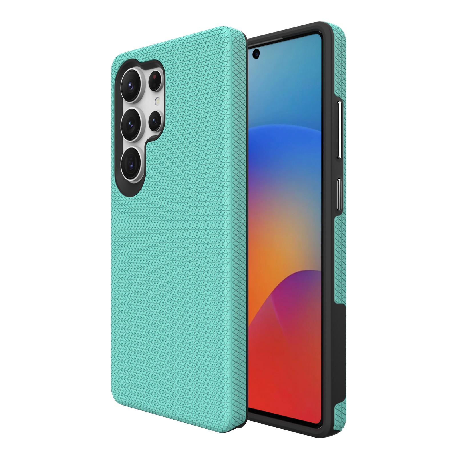 Perfectionists Trīsstūra korpuss Samsung S918 S23 Ultra 5G green