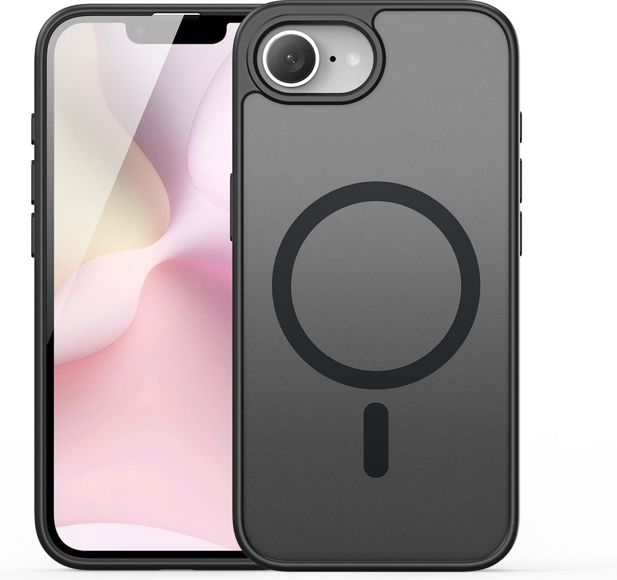 DUX DUCIS viedtālruņa apvalks YIND IPHONE 16e melns