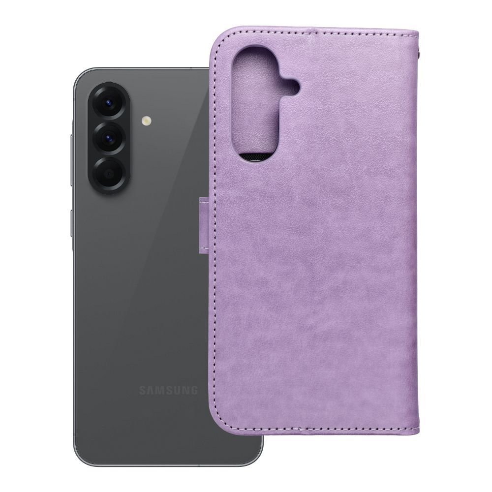 MEZZO grāmatas apvalks SAMSUNG A56 5G sapņu ķērājs violeta