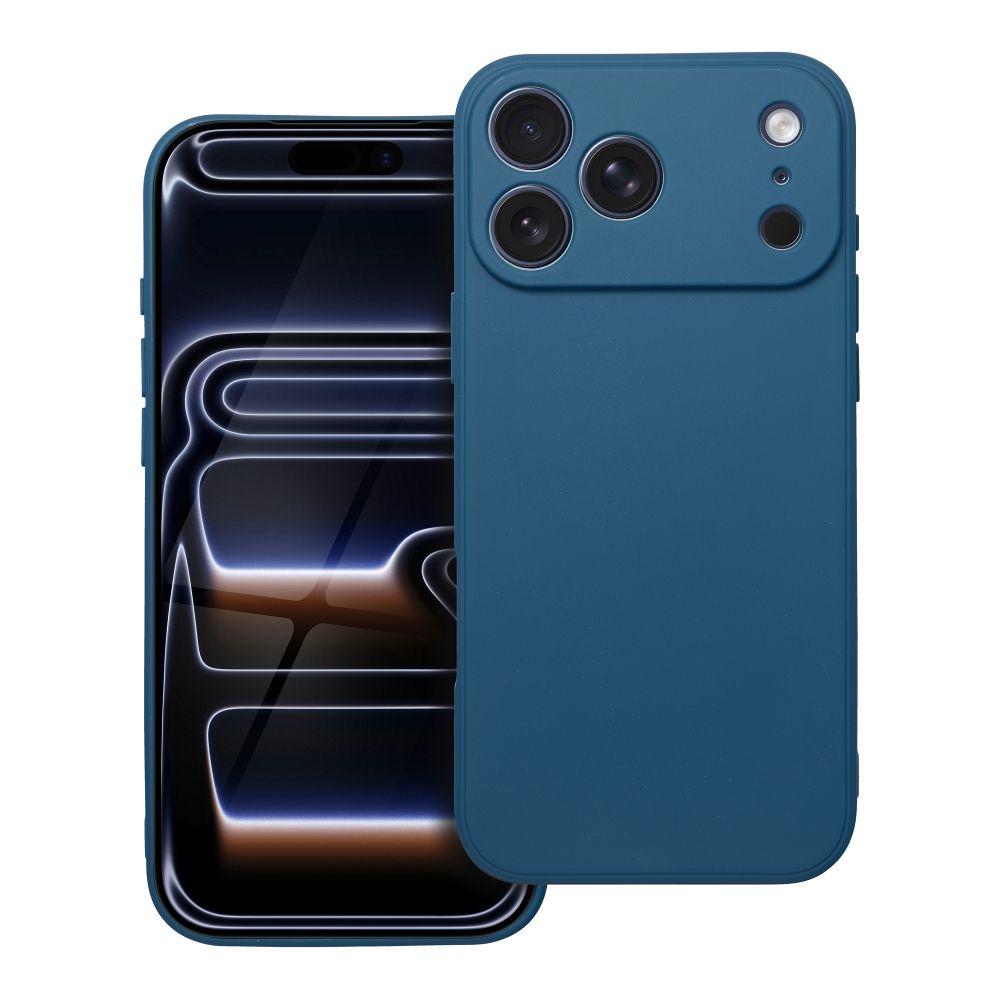 Matētais viedtālruņa apvalks (m) IPHONE 17 Pro Max - zils