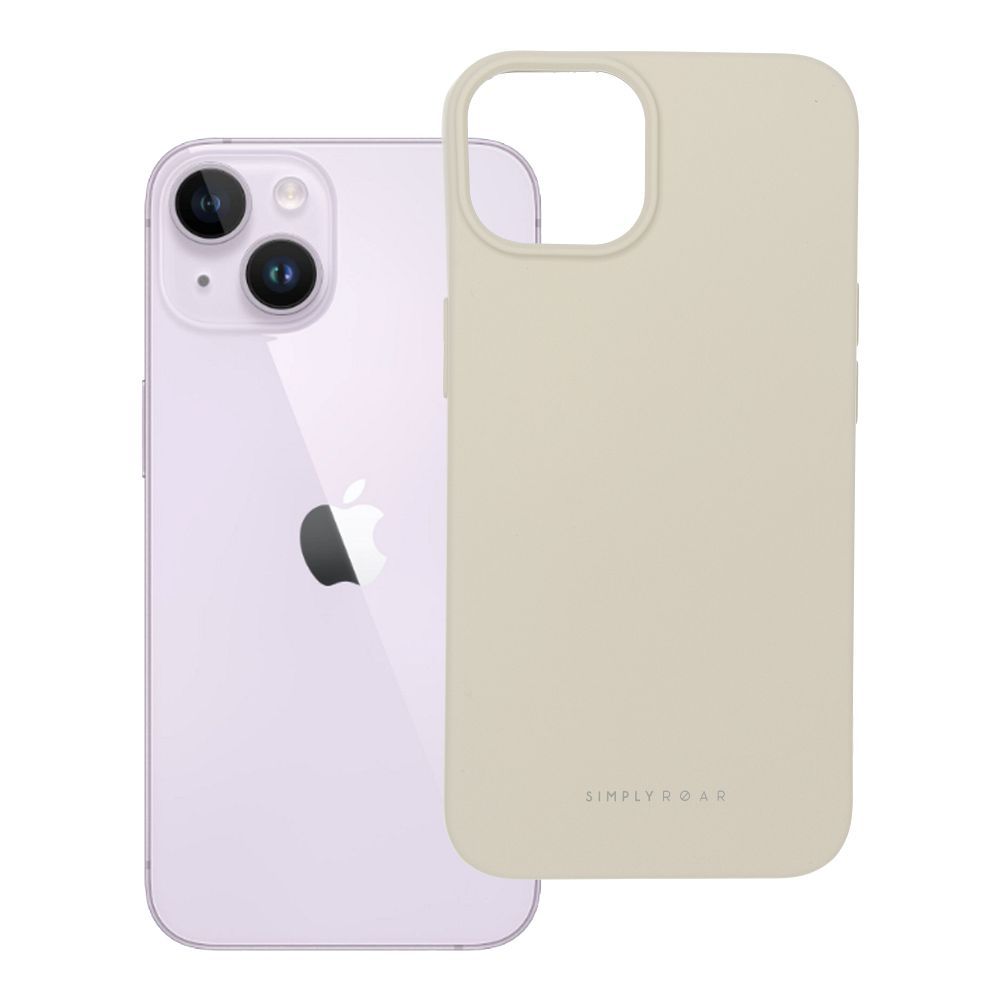 ROAR SPACE viedtālruņa apvalks iPhone 14 akvamarīna balts