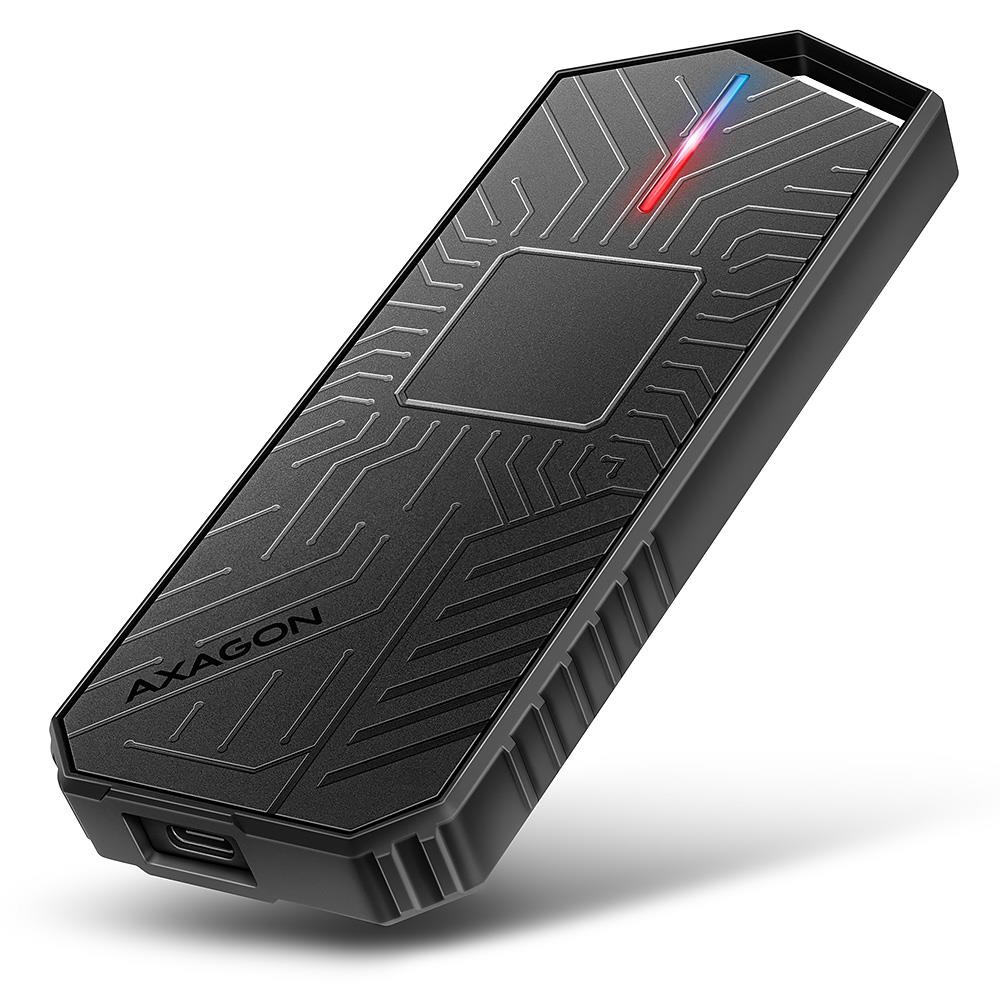 SSD diska korpuss M.2 NVMe SATA USB-C EEM2-GAM Axagon