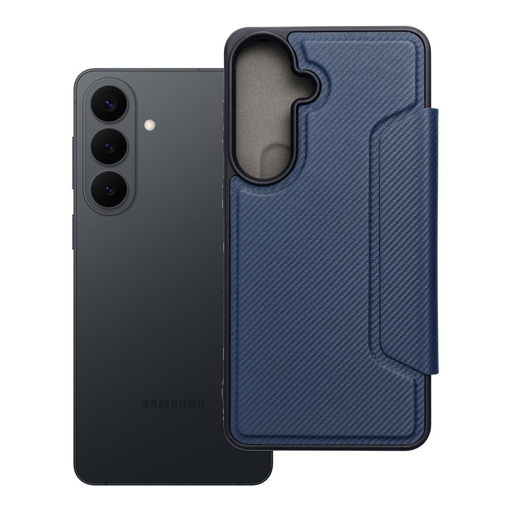 Viedtālruņa apvalks RAZOR Book for SAMSUNG S26 Edge zils