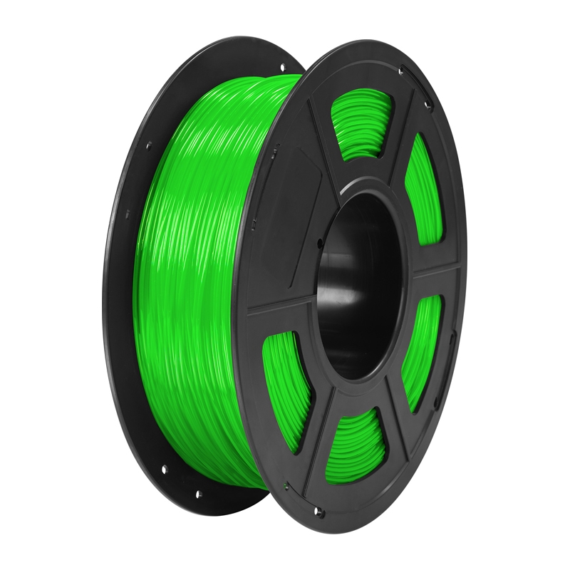 Anycubic TPU pavediens (caurspīdīgs zaļš) 1 kg