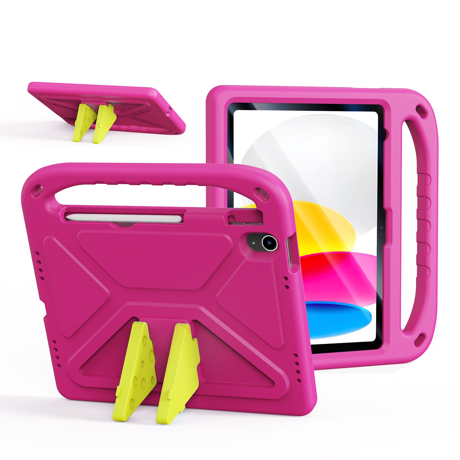 Dux Ducis Puff чехол Apple iPad 10.9 2022/iPad 11 2025 розовый