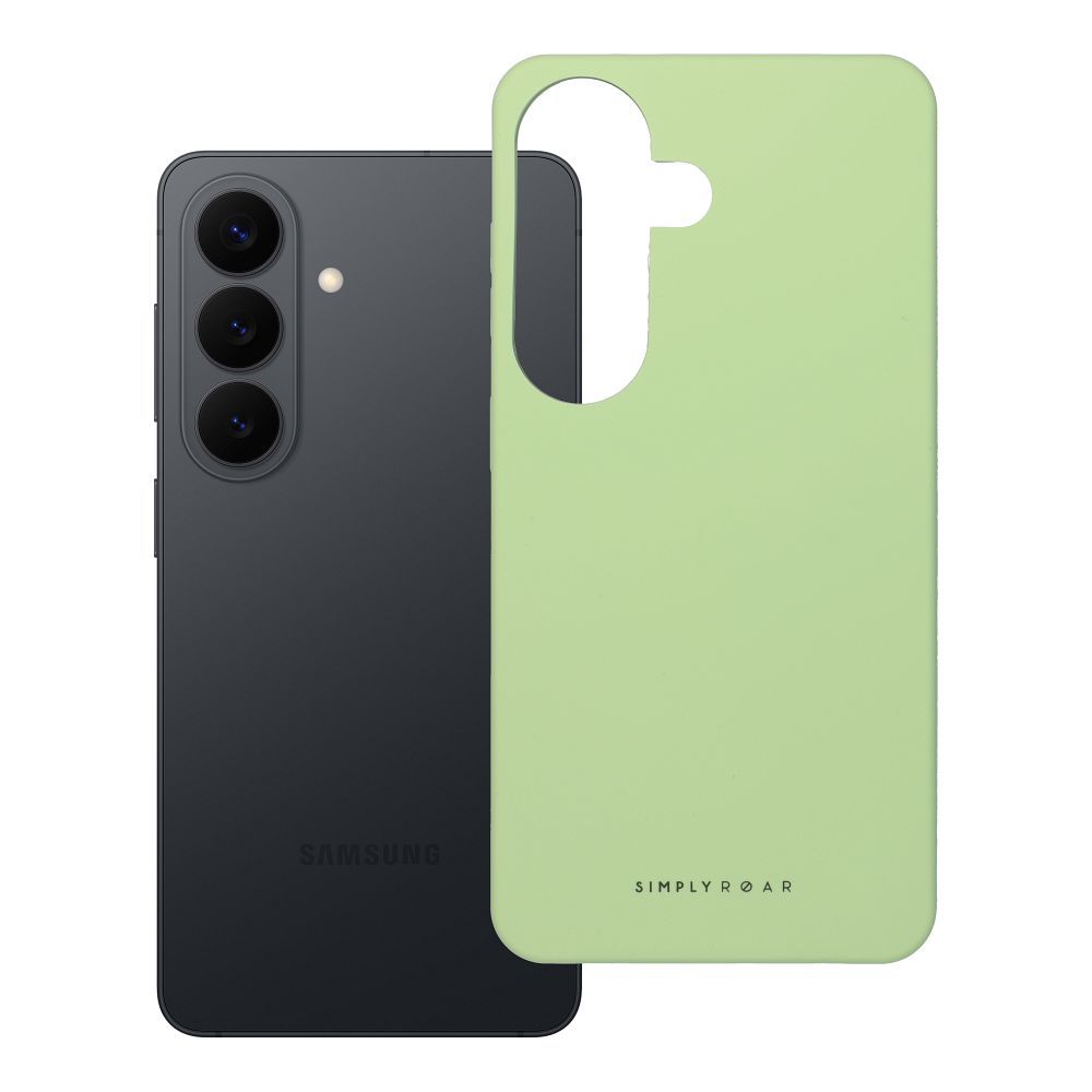 ROAR viedtālruņa apvalks CLOUD SKIN SAMSUNG S26 Pro gaiši zaļš