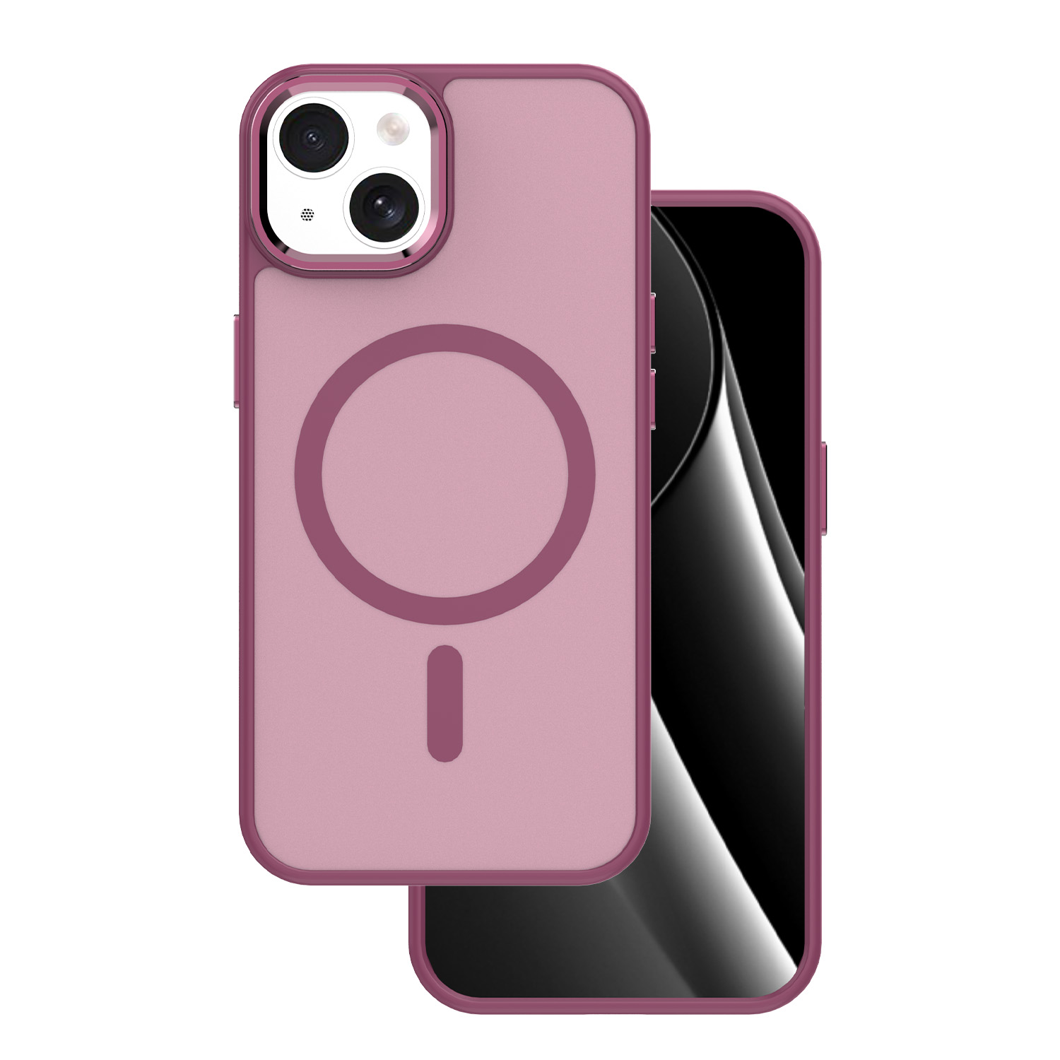 Viedtālruņa apvalks (m) Frozen magnētiskais iPhone 13 6,1 - sarkans (m)