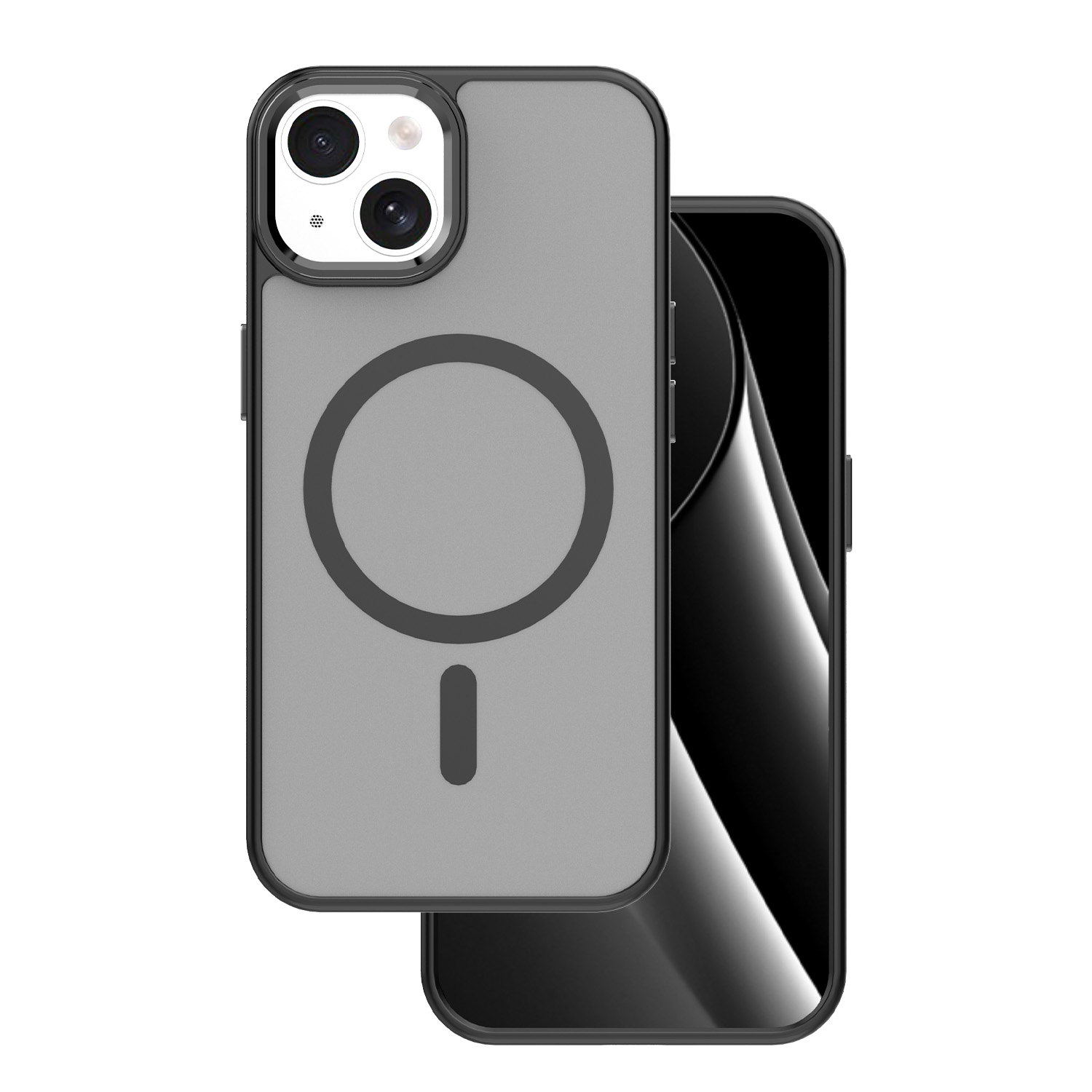 Frozen Magnētiskais viedtālruņa apvalks iPhone 13 6,1" melns
