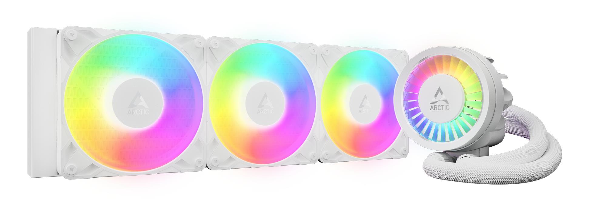 ARCTIC Liquid Freezer III Pro 360 A-RGB CPU Cooler, Balts