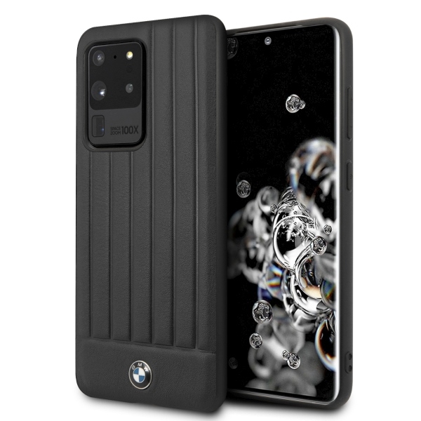 BMW Signature apvalks Samsung Galaxy S20 Ultra - melns