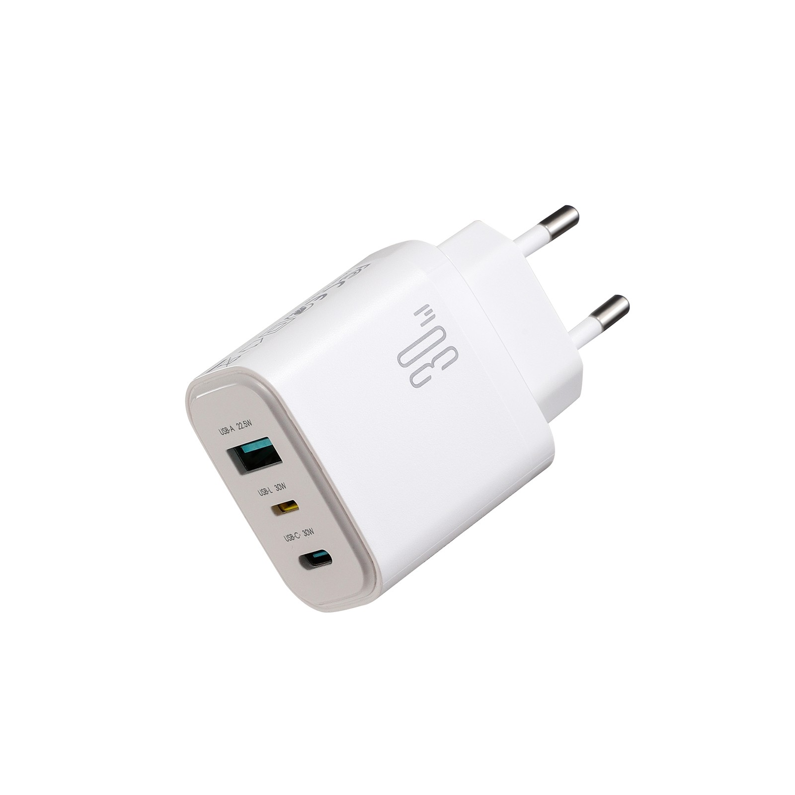 Lādētājs Joyroom JR-TG6 30W 2xUSB-C/USB-A balts