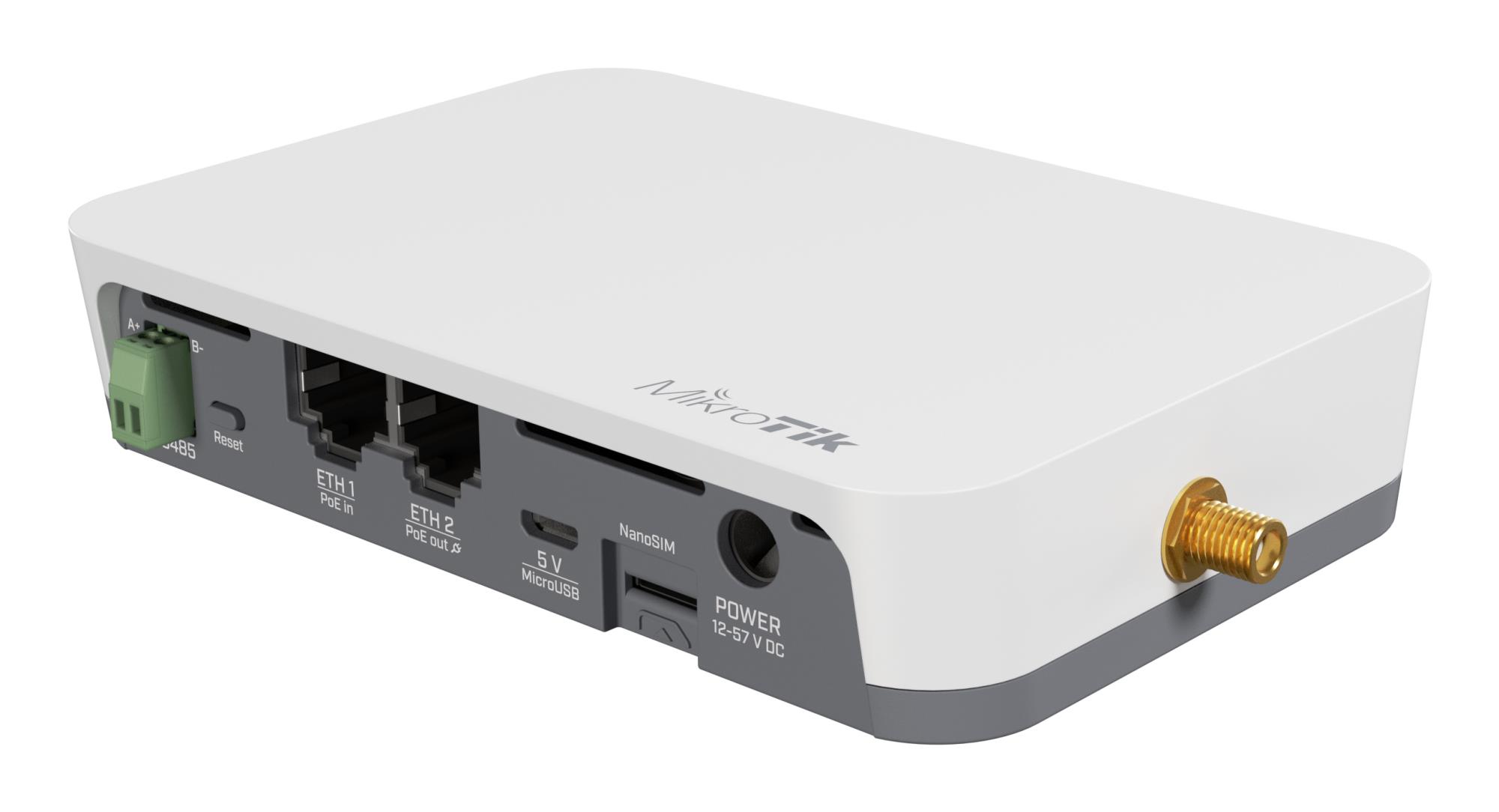 Tīkla maršrutētājs IoT Gateway LR9G/2NDBT5&BG770A&R11ELR9 Mikrotik