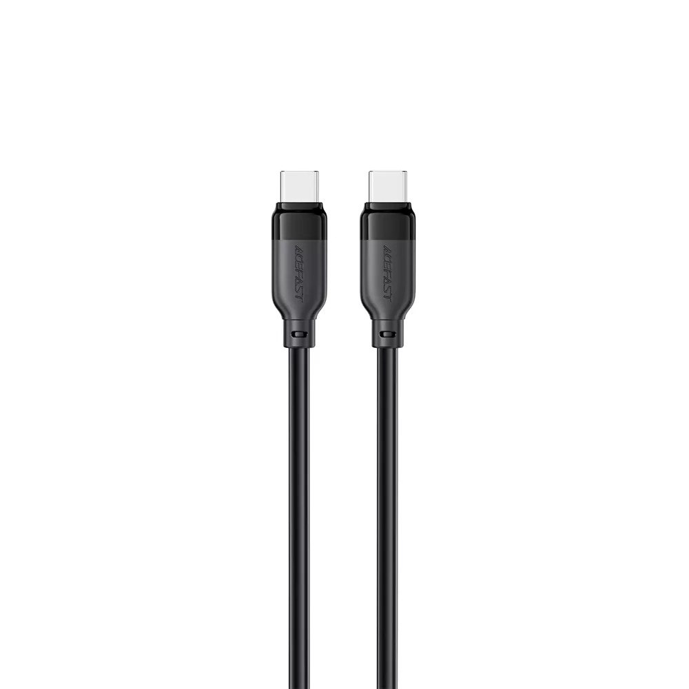 USB kabelis Acefast C16-03 USB-C uz USB-C 1.2m melns