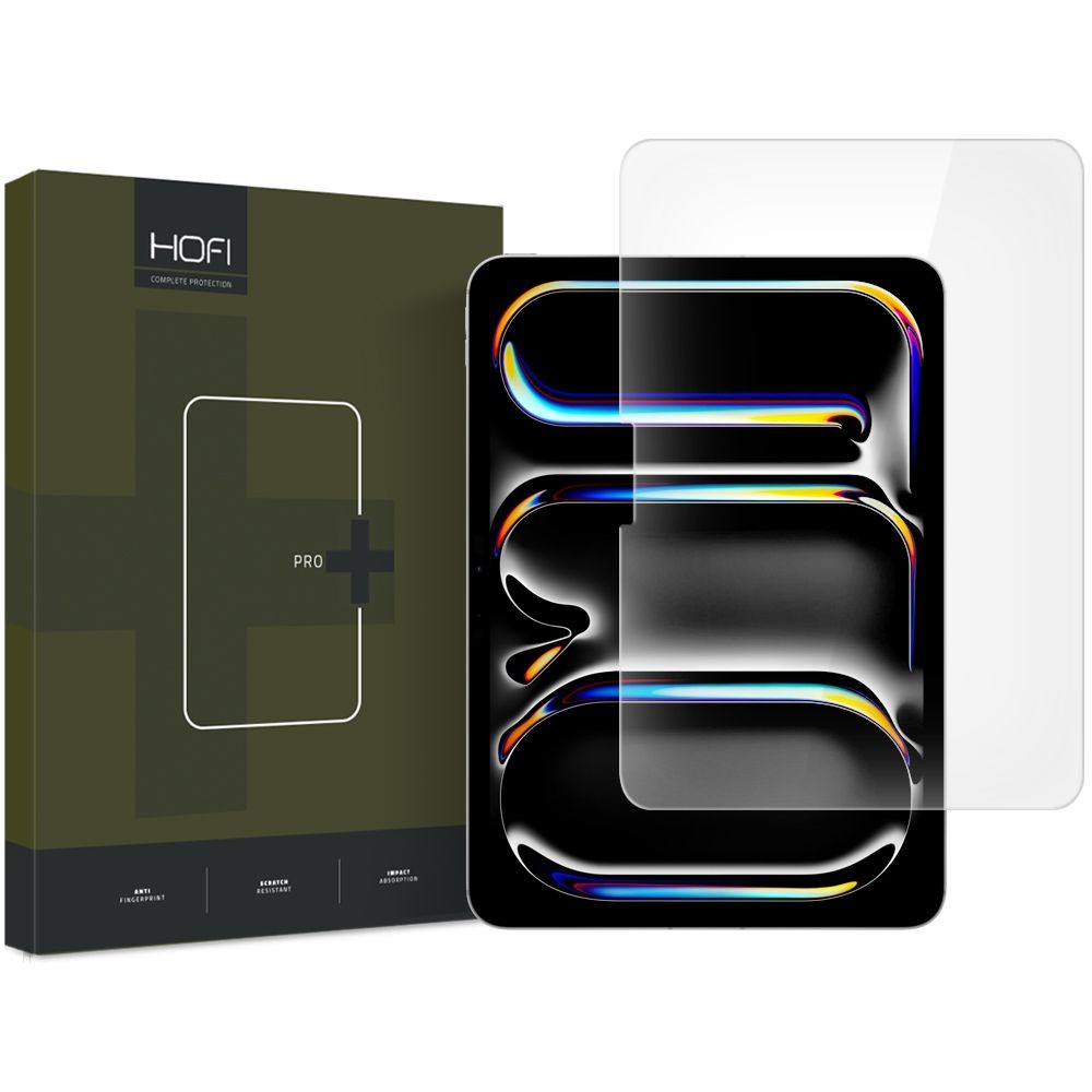 RŪDĪTS STIKLS HOFI GLASS PRO+ IPAD AIR 13 2024 / PRO 13 7 / 2024 CAURSPĪDĪGS