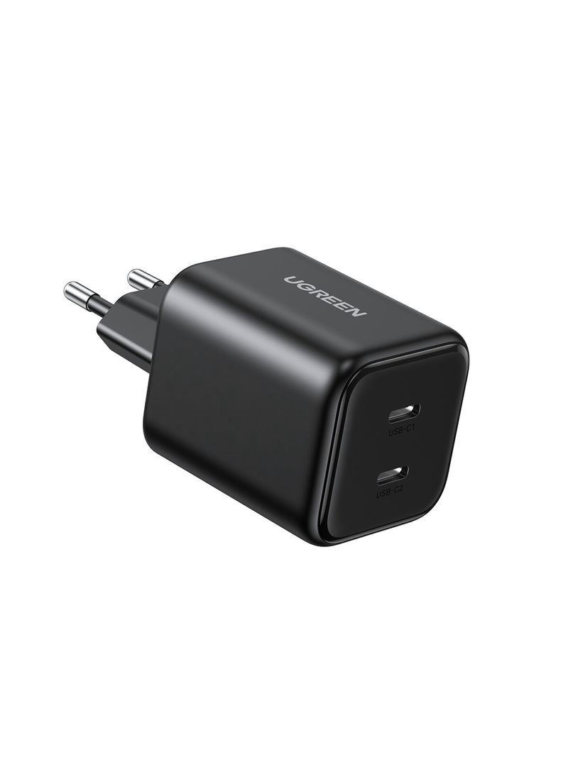 Lādētājs Ugreen X526 GaN 45W 2xUSB-C melns (65058)