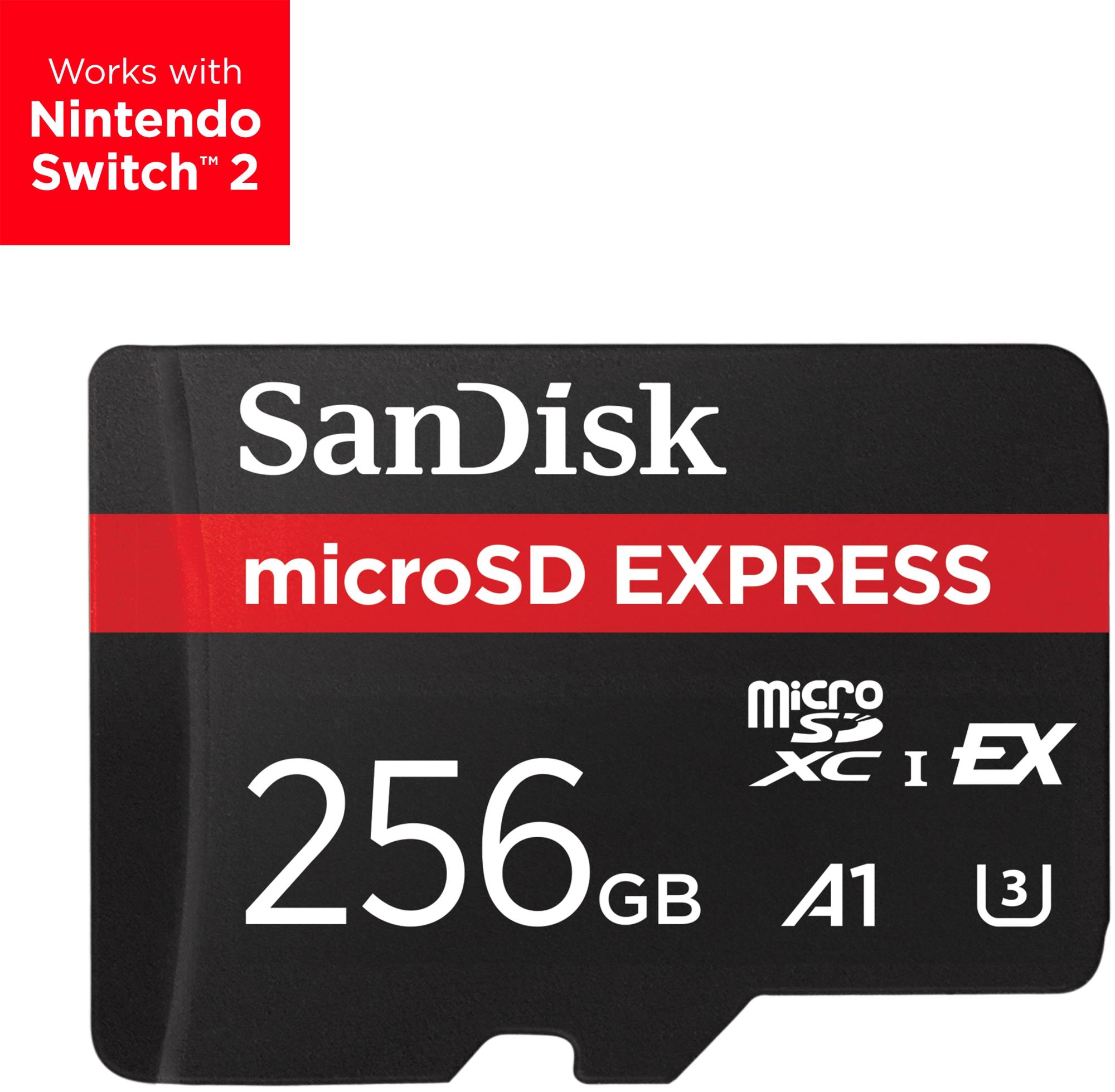 Atmiņas karte Micro SDXC 256GB UHS-I SanDisk SDSQXFN-256G-GN4NN