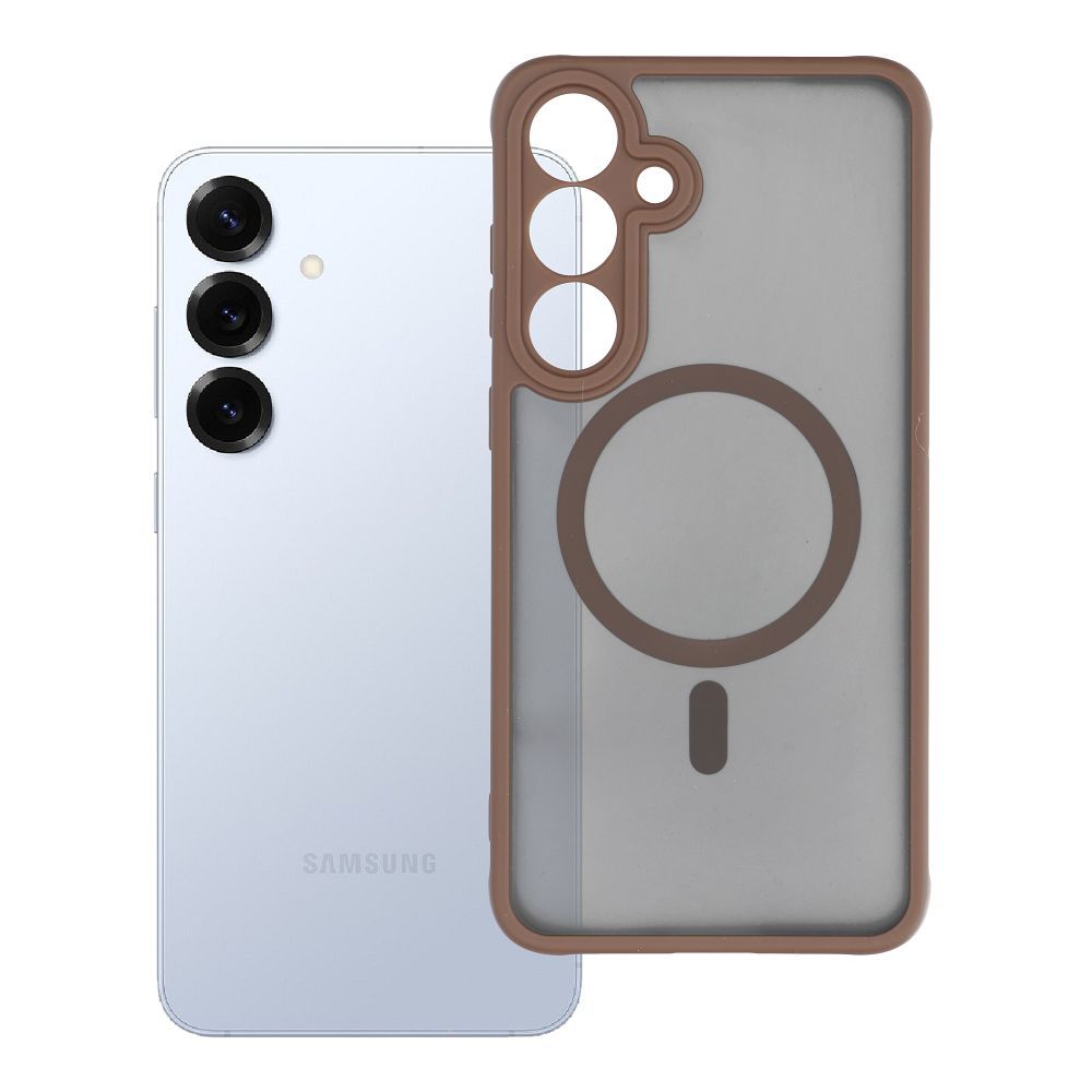 Viedtālruņa apvalks ar MagSafe SAMSUNG S25 Plus brūns